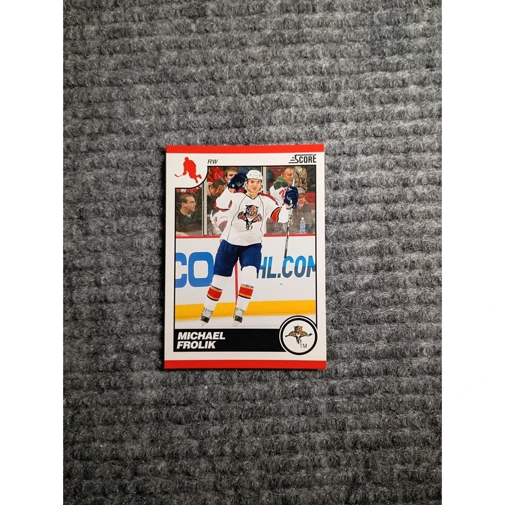 2010 Score Florida Panthers Michael Frolik Hockey Card #220